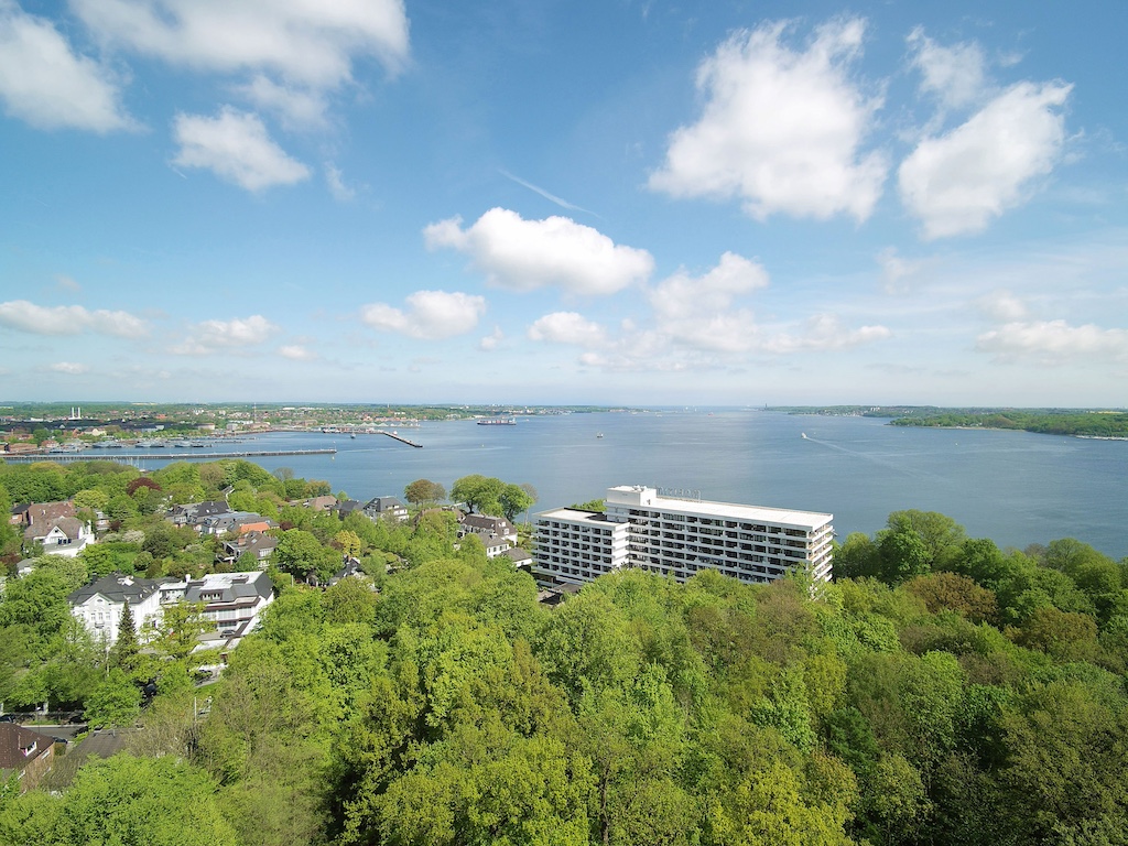 Maritim Hotel Kiel Luftaufnahme