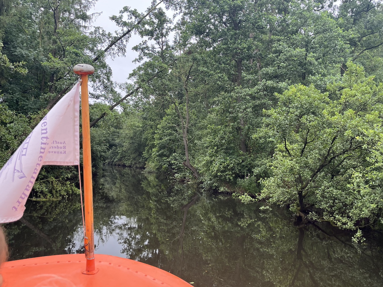 Schwentinefahrt Boot Bug Kopie